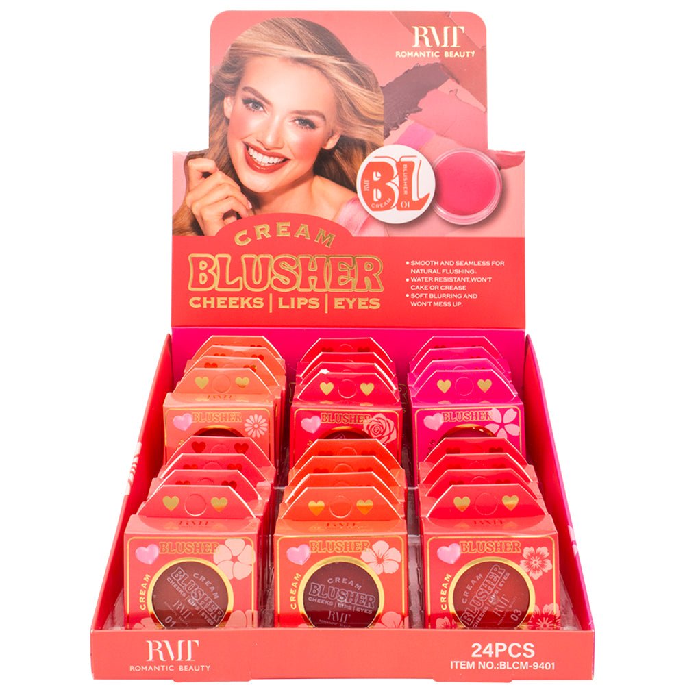 Romantic Beauty - Cream Blusher Cheeks/Lips/Eyes (W - E - 03) - TRUECOLOR WHOLESALE