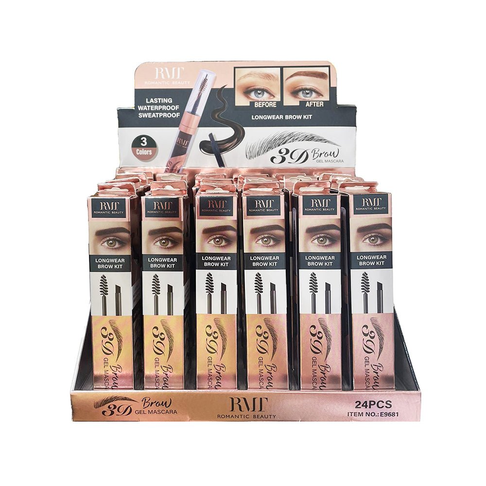 ROMANTIC BEAUTY - 3D Brow Gel Mascara - TRUECOLOR WHOLESALE