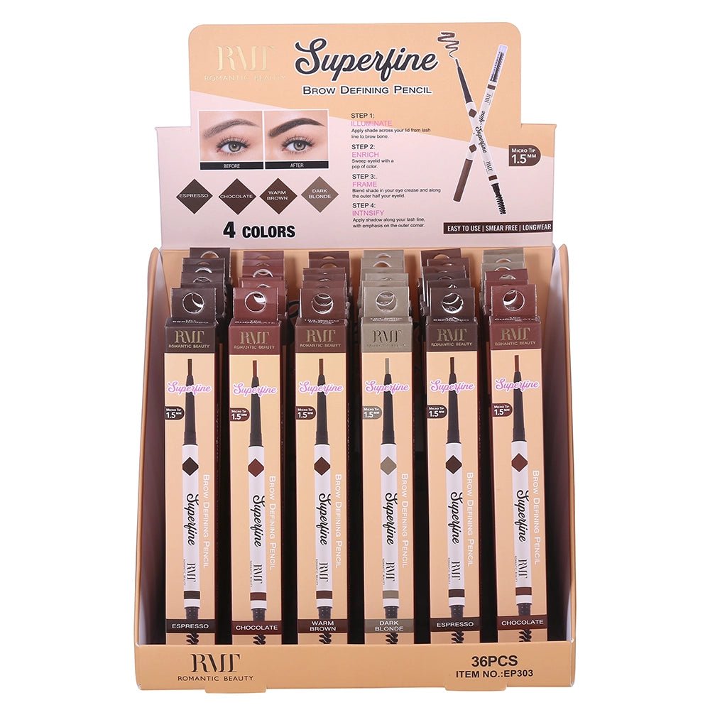 Romantic Beauty - Superfine Brow Defining Pencil - TRUECOLOR WHOLESALE
