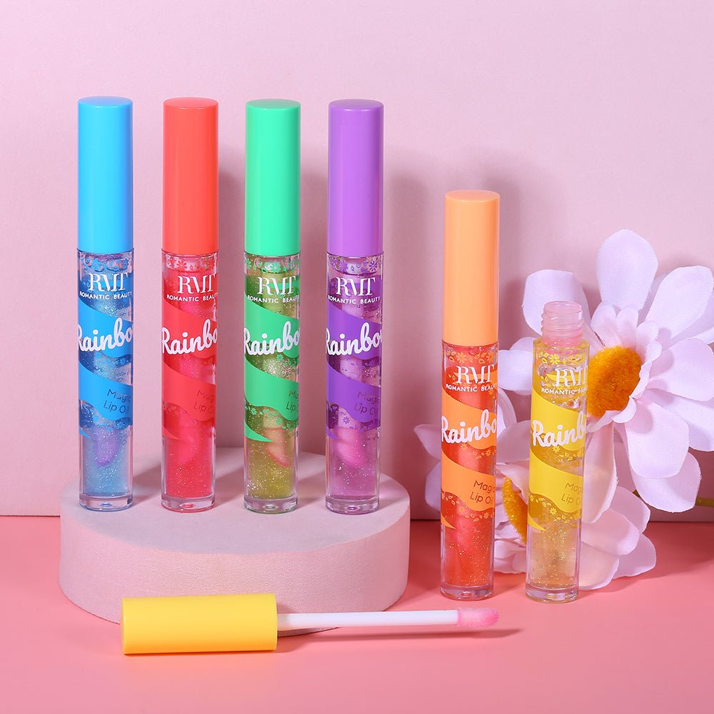 ROMANTIC BEAUTY - Dream Rainbow Magic Lip Oil - TRUECOLOR WHOLESALE