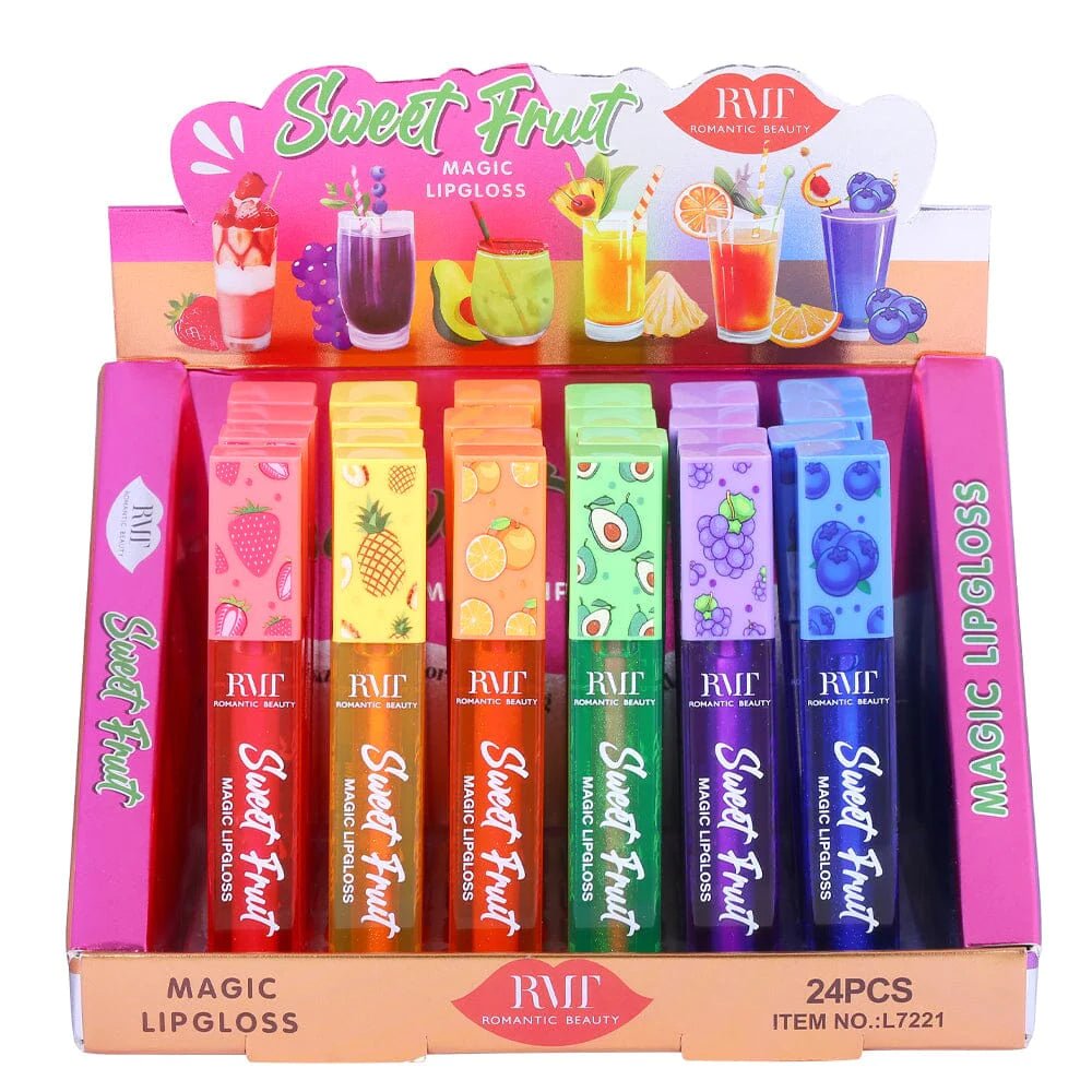 ROMANTIC BEAUTY - Sweet Fruit Magic Lipgloss (W - E - 02) - TRUECOLOR WHOLESALE