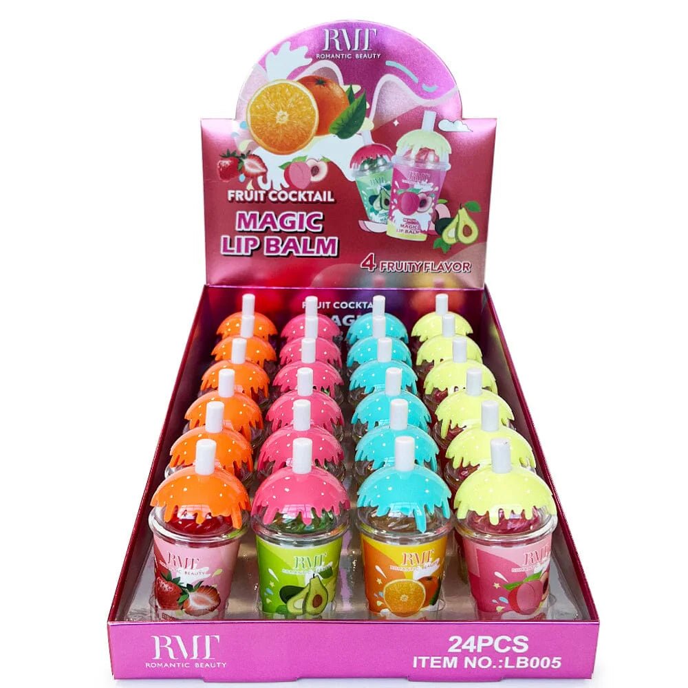 Romantic Beauty - Fruit Cocktail Magic Lip Balm (W - E - 02) - TRUECOLOR WHOLESALE