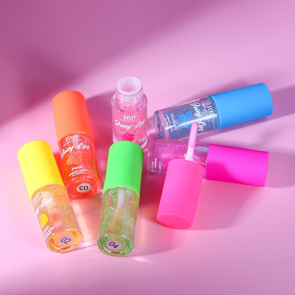 ROMANTIC BEAUTY - Juicy Lips Shimmer Lip Plumper - TRUECOLOR WHOLESALE