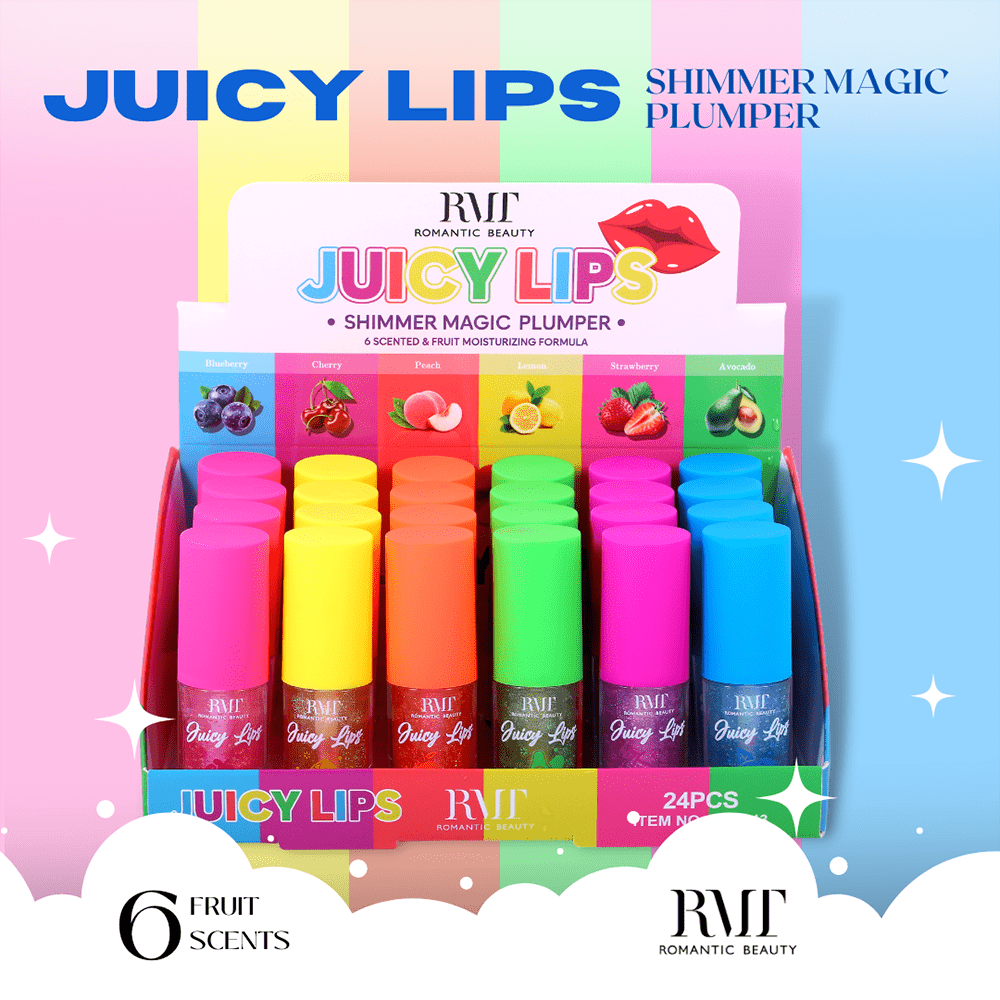 ROMANTIC BEAUTY - Juicy Lips Shimmer Lip Plumper - TRUECOLOR WHOLESALE