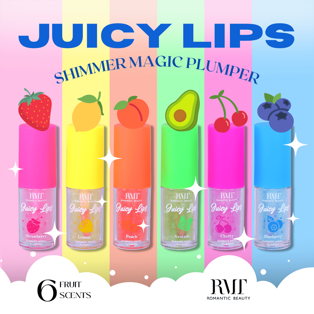 ROMANTIC BEAUTY - Juicy Lips Shimmer Lip Plumper - TRUECOLOR WHOLESALE