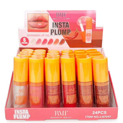 ROMANTIC BEAUTY - Insta Plump Shimmer Lip Oil - TRUECOLOR WHOLESALE