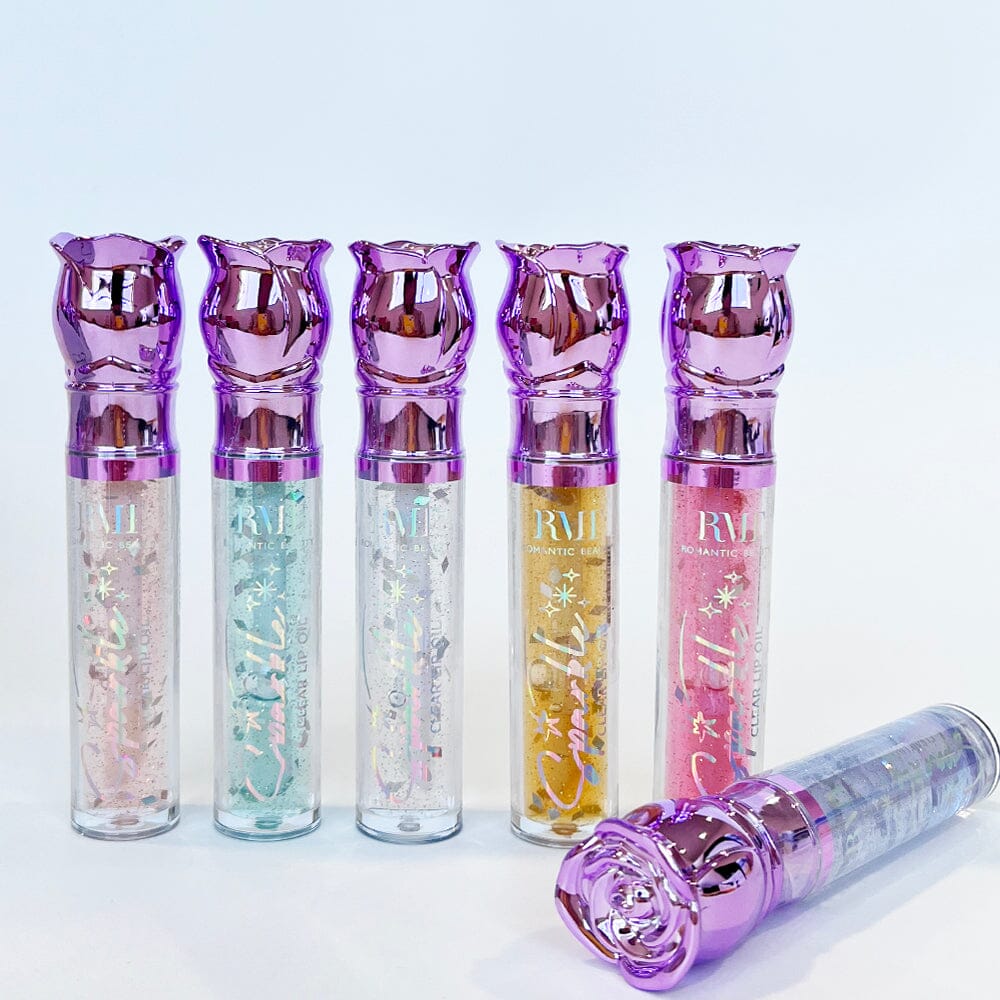 Romantic Beauty - Sparkle Clear Lip Oil - TRUECOLOR WHOLESALE