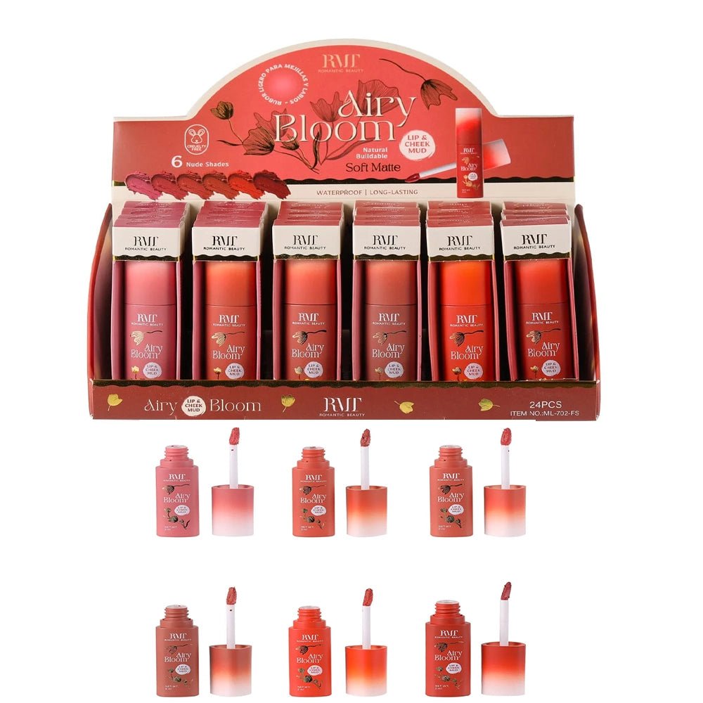 Romantic Beauty - Airy Bloom Lip & Cheek Mud Nudes (ML702 - FS) - TRUECOLOR WHOLESALE