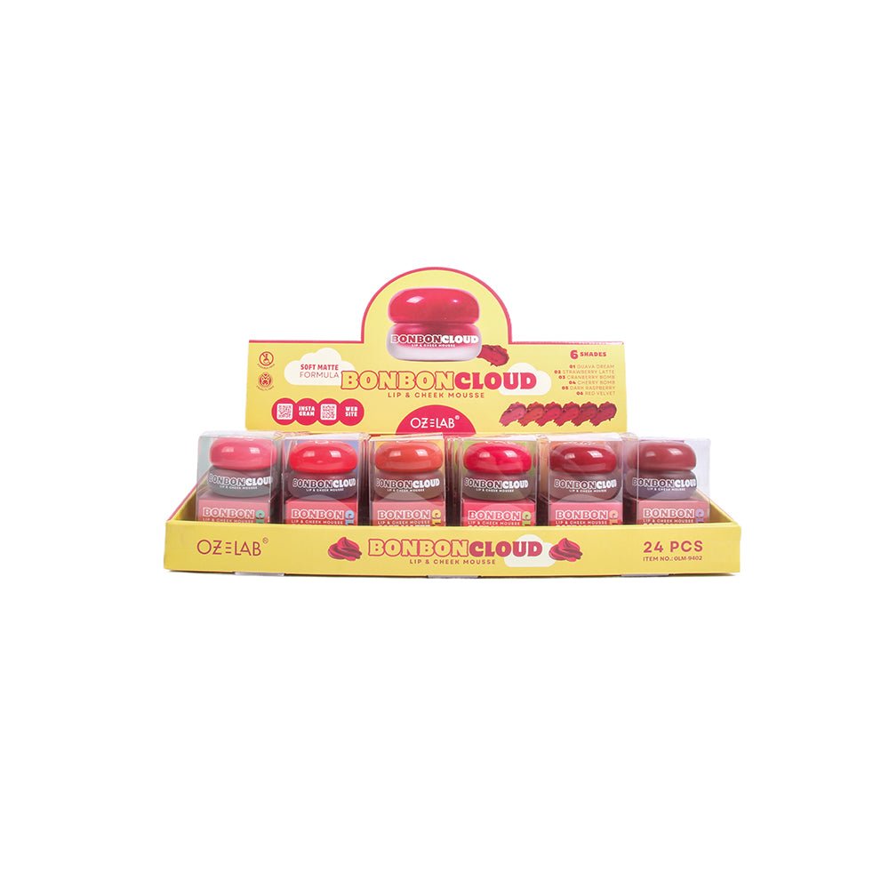 OZE LAB - Bonbon Cloud Lip & Cheek Mousse - TRUECOLOR WHOLESALE