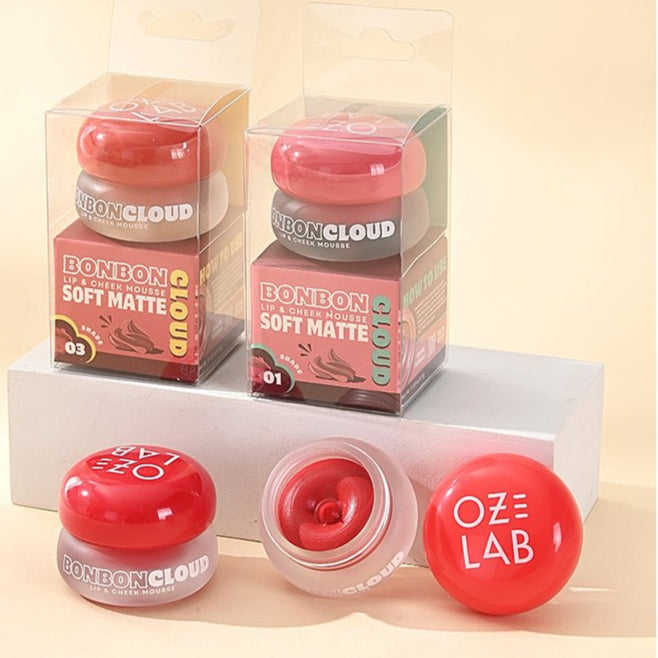 OZE LAB - Bonbon Cloud Lip & Cheek Mousse - TRUECOLOR WHOLESALE