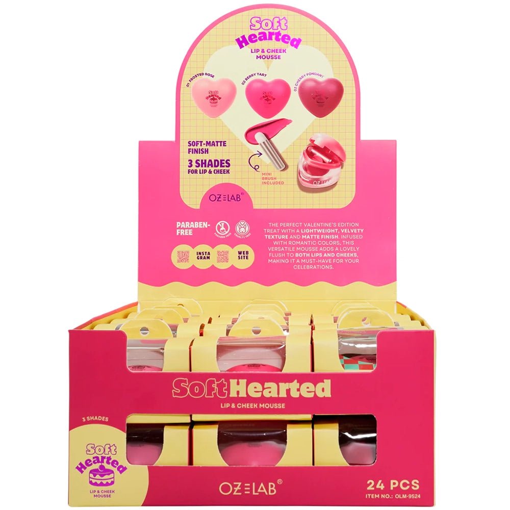 OZE LAB - Soft Hearted Lip & Cheek Mousse - TRUECOLOR WHOLESALE