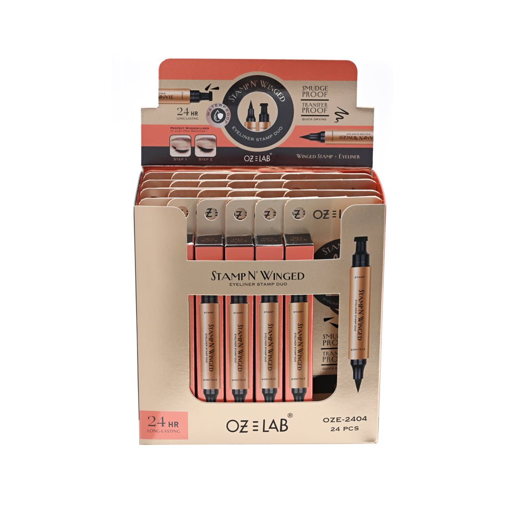 OZE LAB - Stamp N' Winged Eyeliner Stamp Duo - TRUECOLOR WHOLESALE