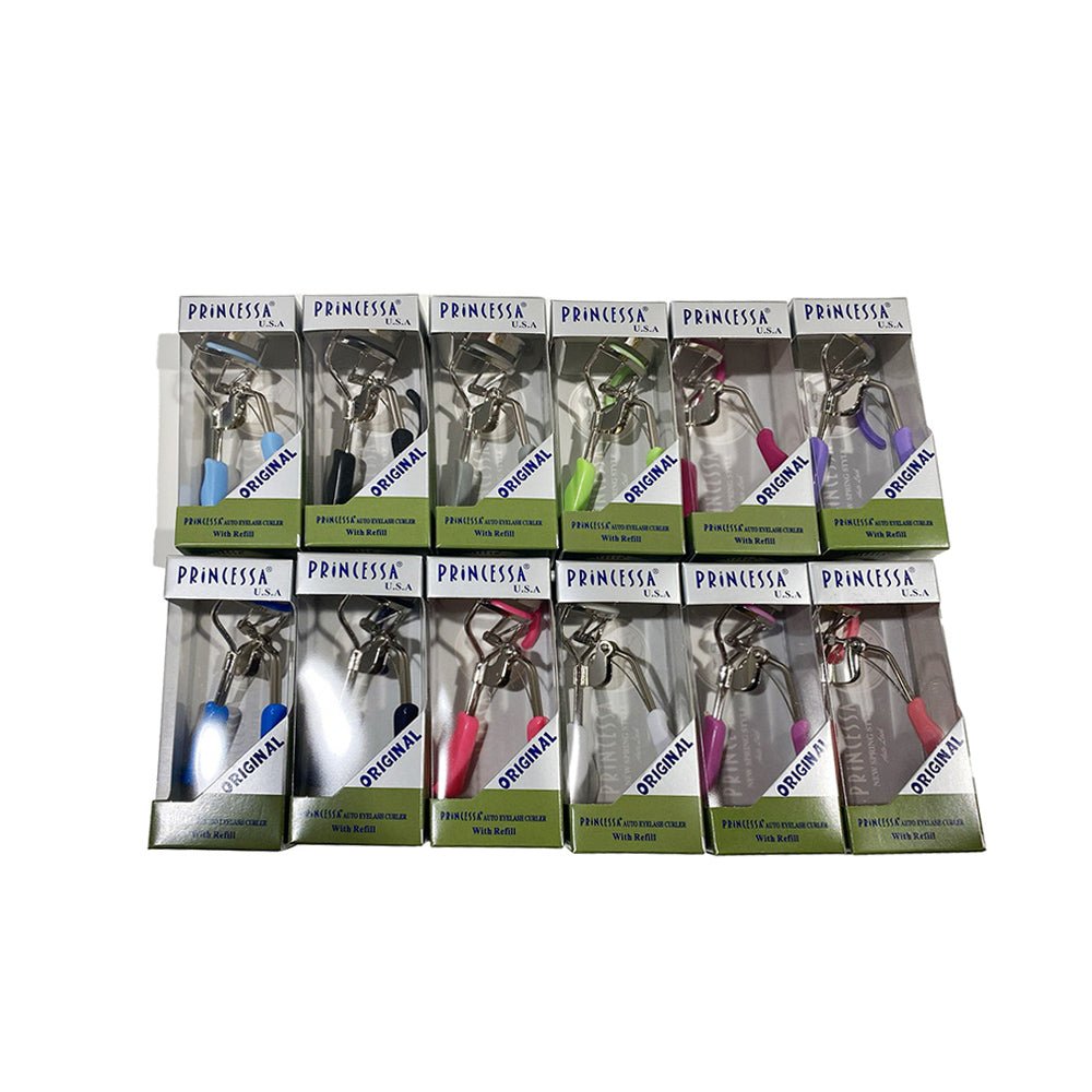 Princessa - Eyelash Curler Assorted Colors - TRUECOLOR WHOLESALE