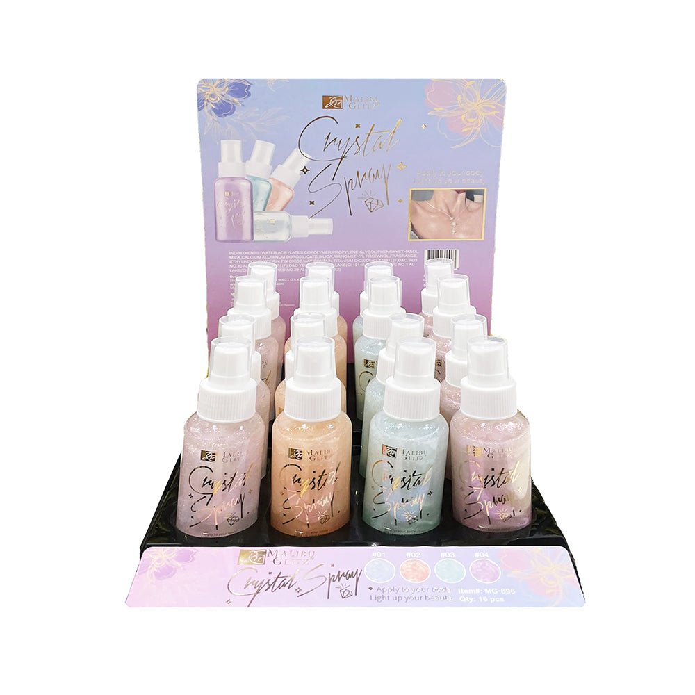 Malibu Glitz - Crystal Spray Highlighter - TRUECOLOR WHOLESALE