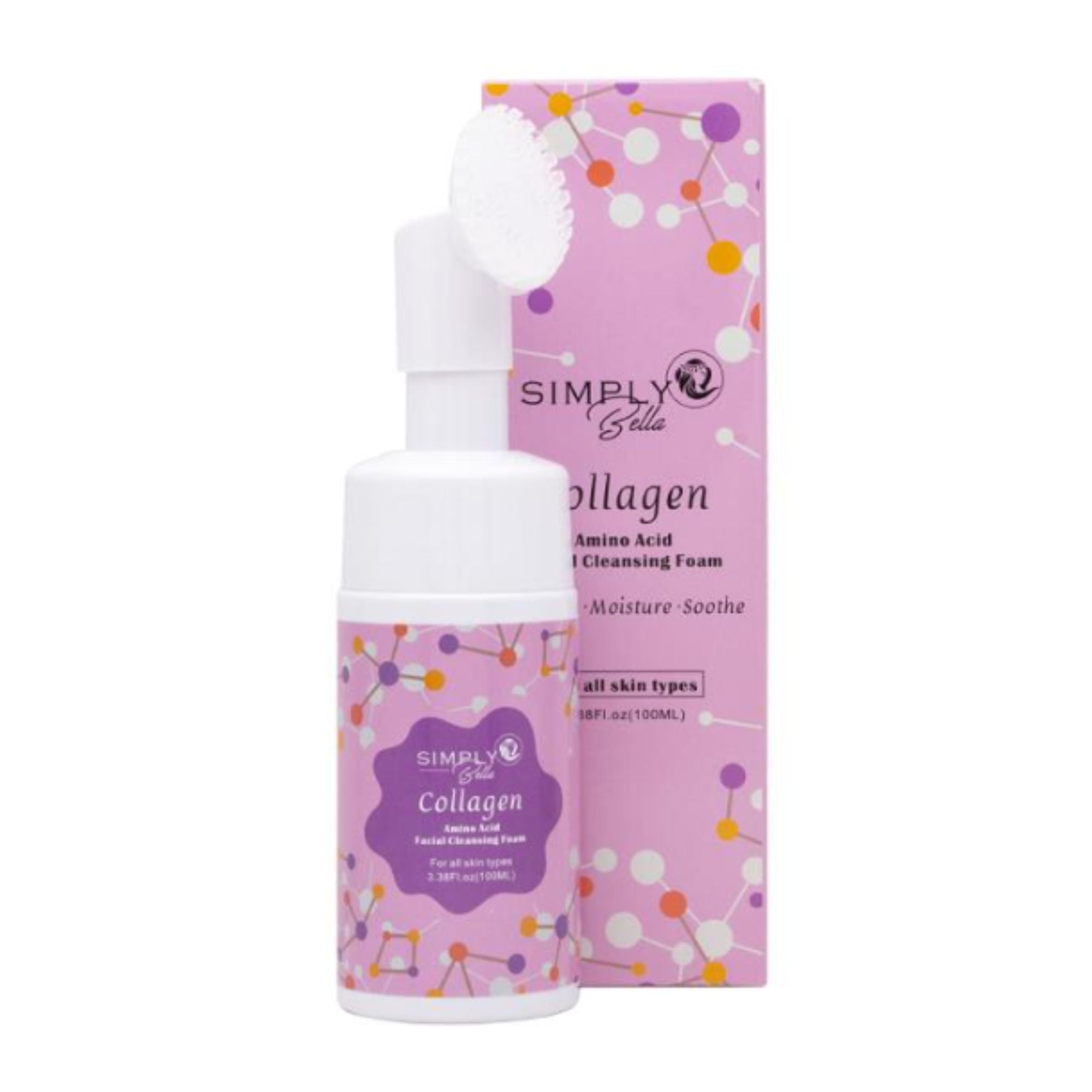 Simply Bella - Collagen Amino Acid Cleansing Foam - TRUECOLOR WHOLESALE