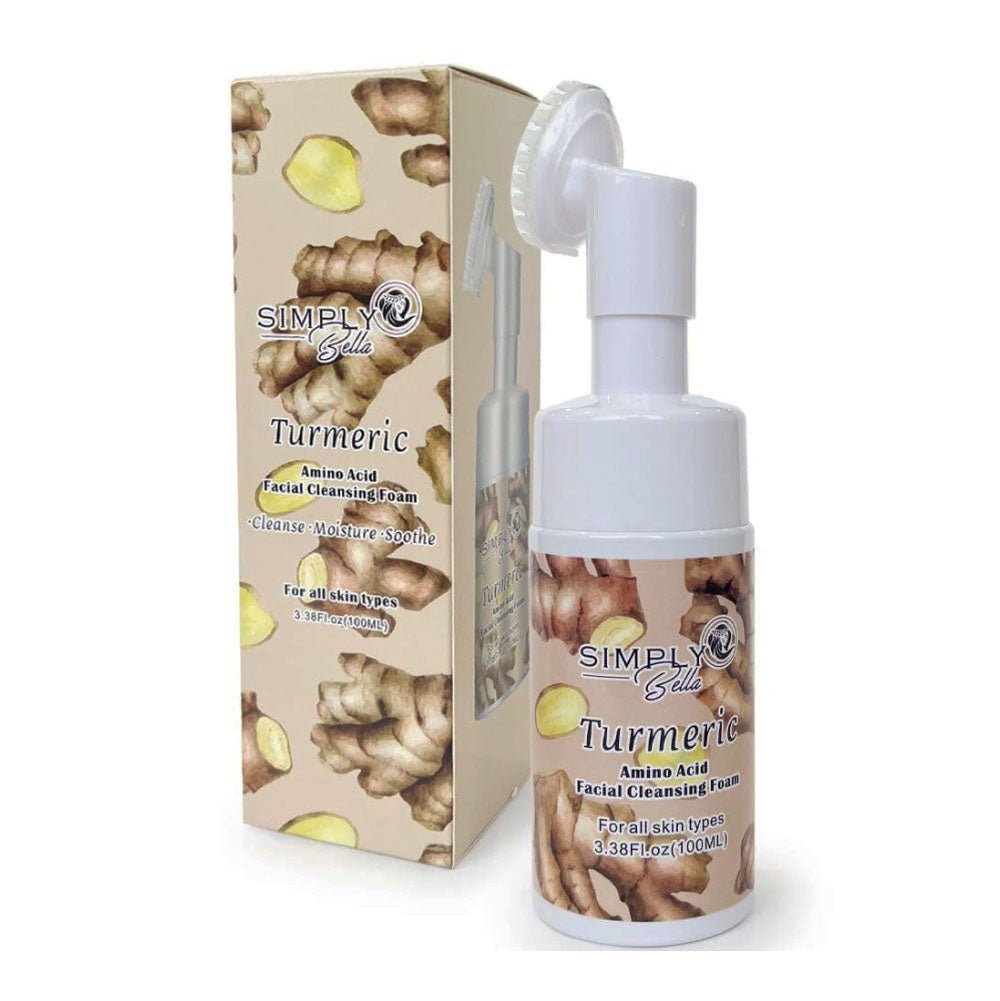 Simply Bella - Turmeric Amino Acid Facial Cleansing Foam - TRUECOLOR WHOLESALE