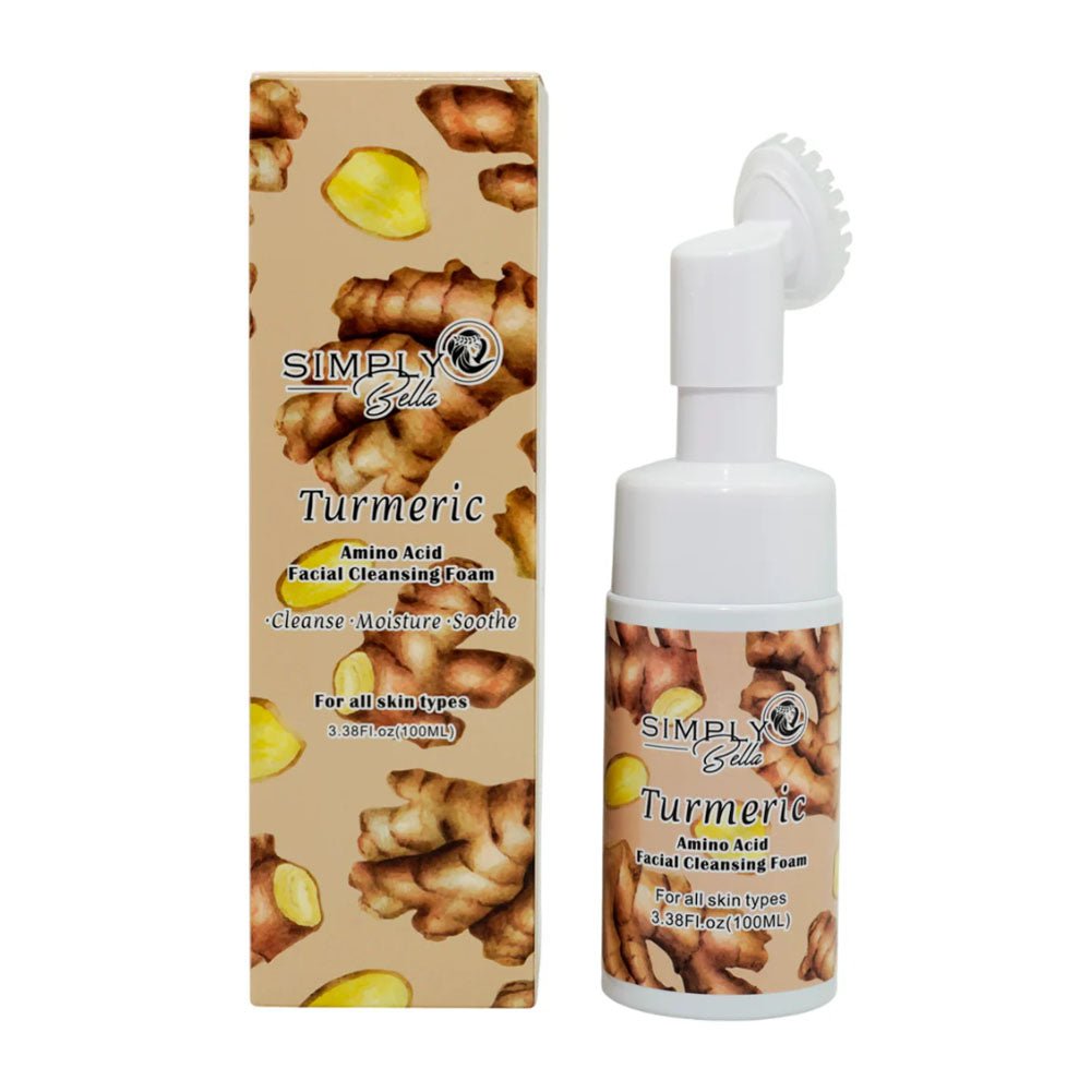 Simply Bella - Turmeric Amino Acid Facial Cleansing Foam - TRUECOLOR WHOLESALE