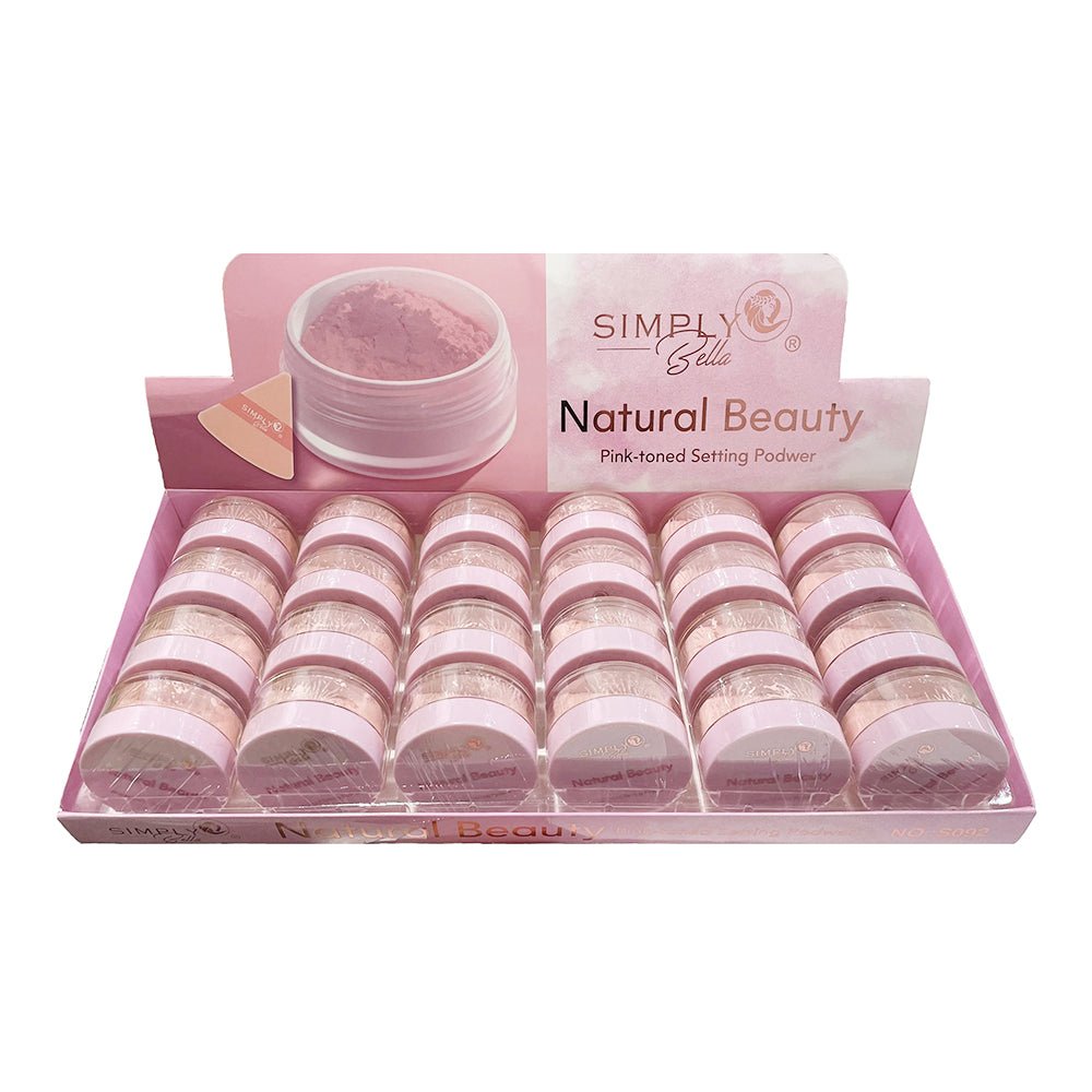 Simply Bella - Natural Beauty Pink - Toned Setting Powder - TRUECOLOR WHOLESALE