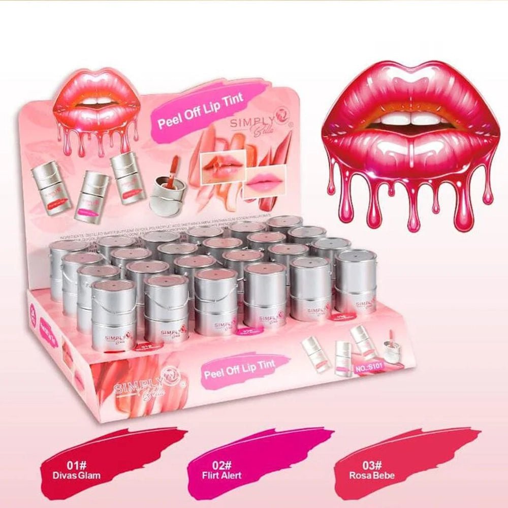 Simply Bella - Peel Off Lip Tint - TRUECOLOR WHOLESALE