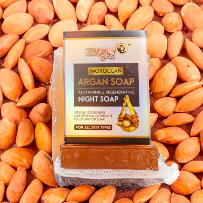 Simply Bella - Moroccan Argan 100% Natural Soap W - G - 03 - TRUECOLOR WHOLESALE