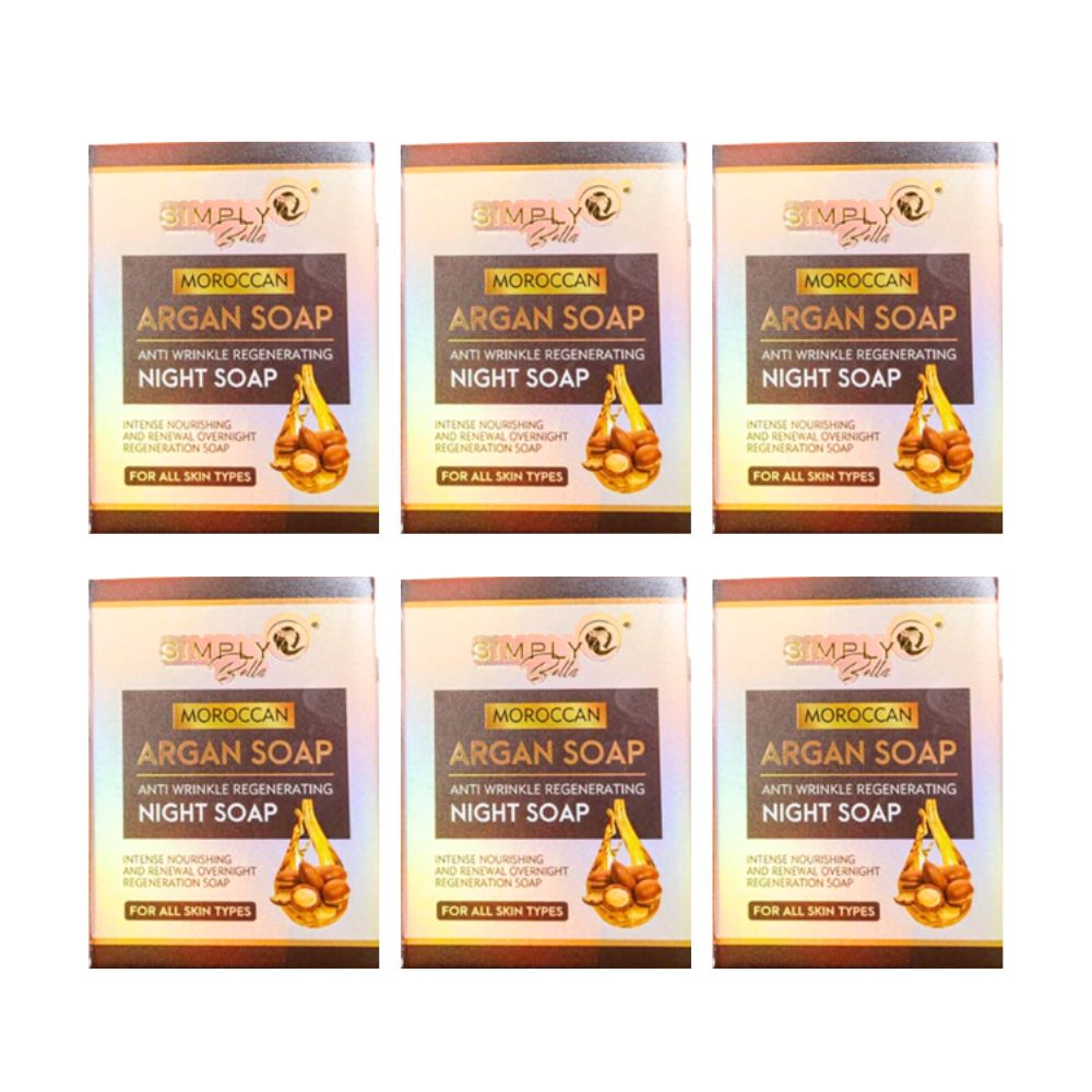 Simply Bella - Moroccan Argan 100% Natural Soap W - G - 03 - TRUECOLOR WHOLESALE