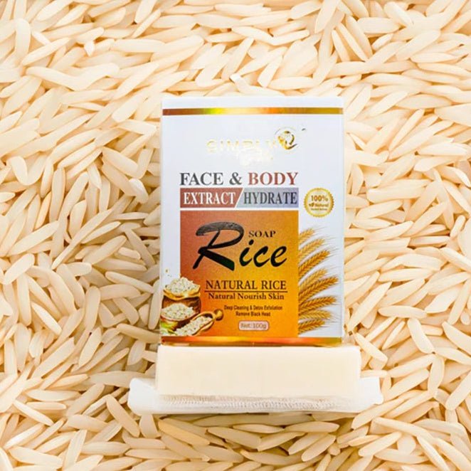 Simply Bella - Rice Natural Nourish 100% Natural Soap (Jabon) W - G - 04 - TRUECOLOR WHOLESALE