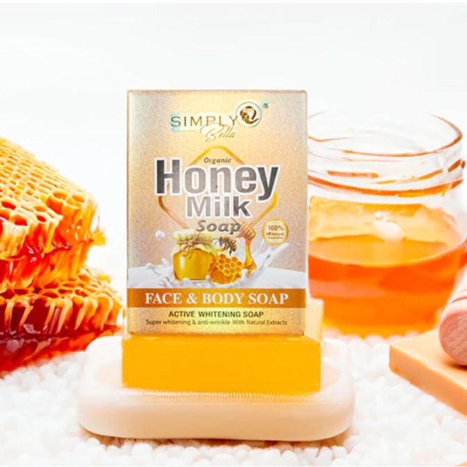 Simply Bella - Honey Milk 100% Natural Soap W - G - 03 - TRUECOLOR WHOLESALE