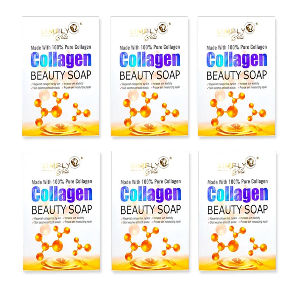 Simply Bella - Collagen Beauty Soap 100% Natural (Jabon) W - G - 04 - TRUECOLOR WHOLESALE