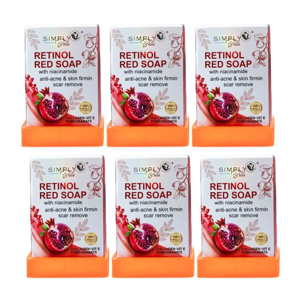 Simply Bella - Retinol Red Soap 100% Natural Soap W - G - 04 - TRUECOLOR WHOLESALE
