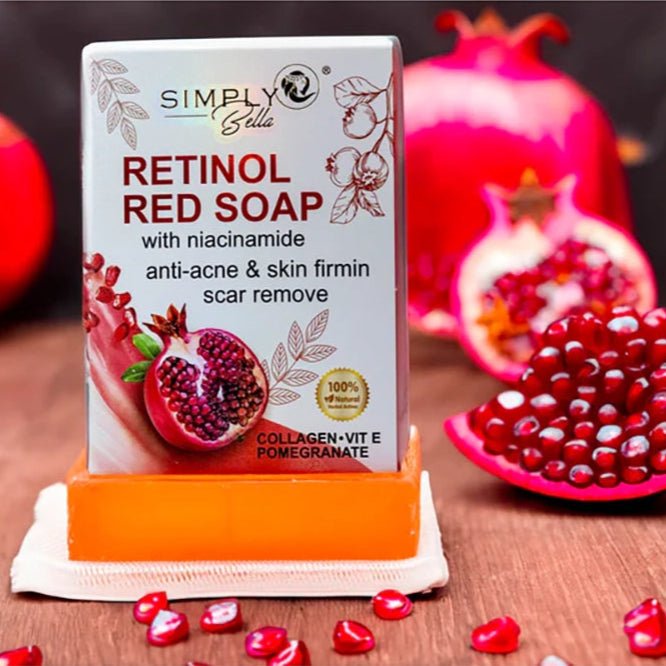 Simply Bella - Retinol Red Soap 100% Natural Soap W - G - 04 - TRUECOLOR WHOLESALE
