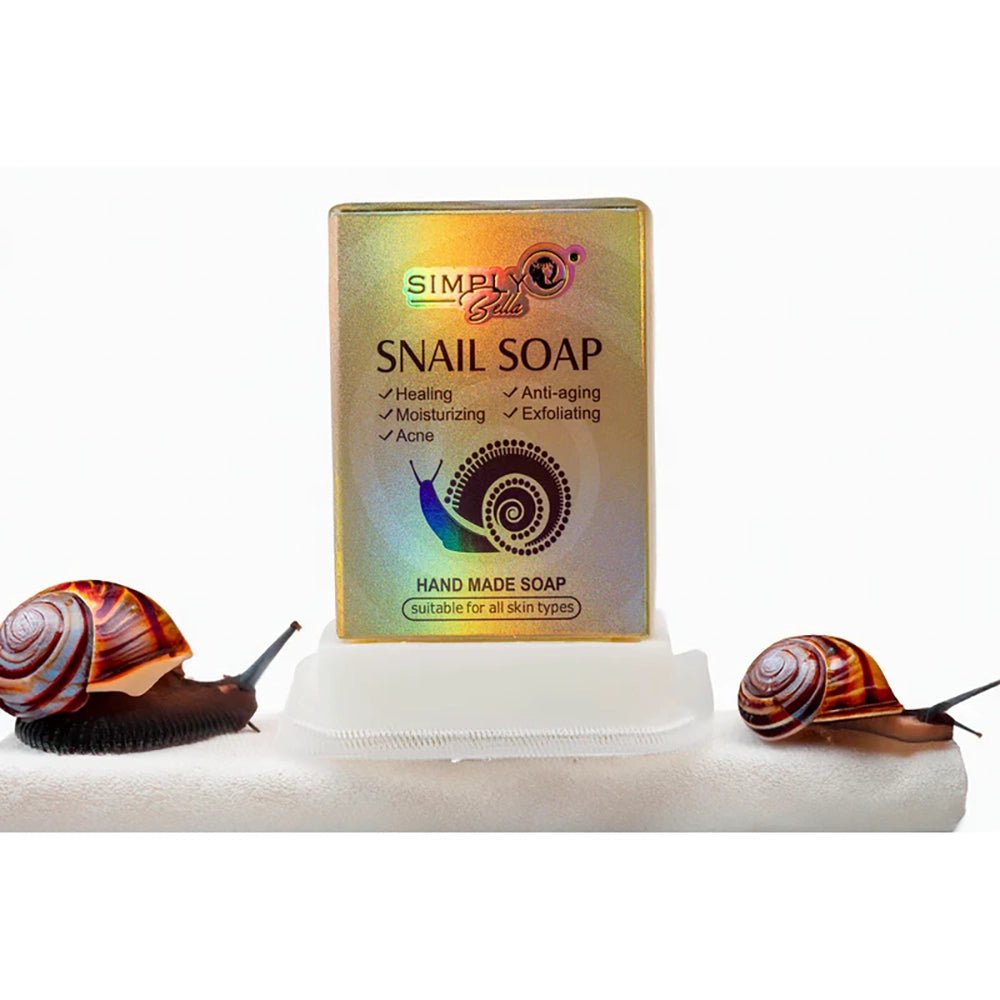 Simply Bella - Snail Soap 100% Natural Soap W - G - 04 - TRUECOLOR WHOLESALE