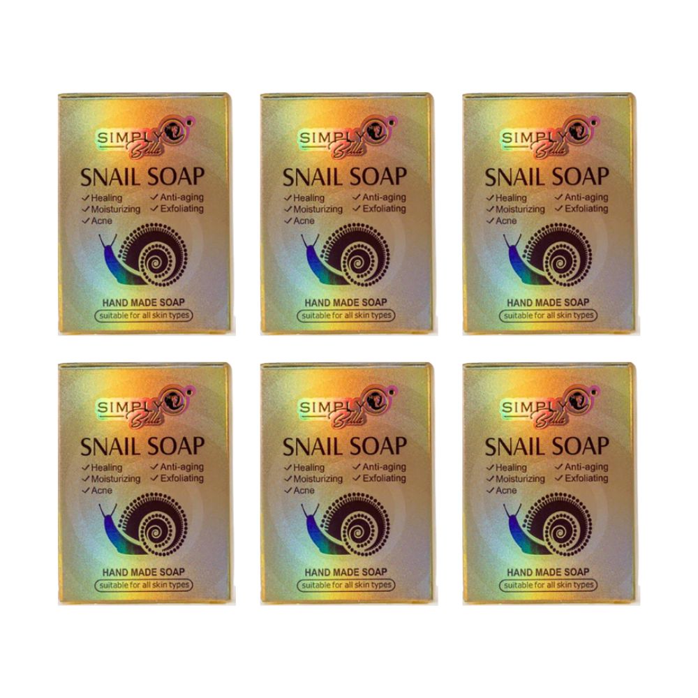 Simply Bella - Snail Soap 100% Natural Soap W - G - 04 - TRUECOLOR WHOLESALE