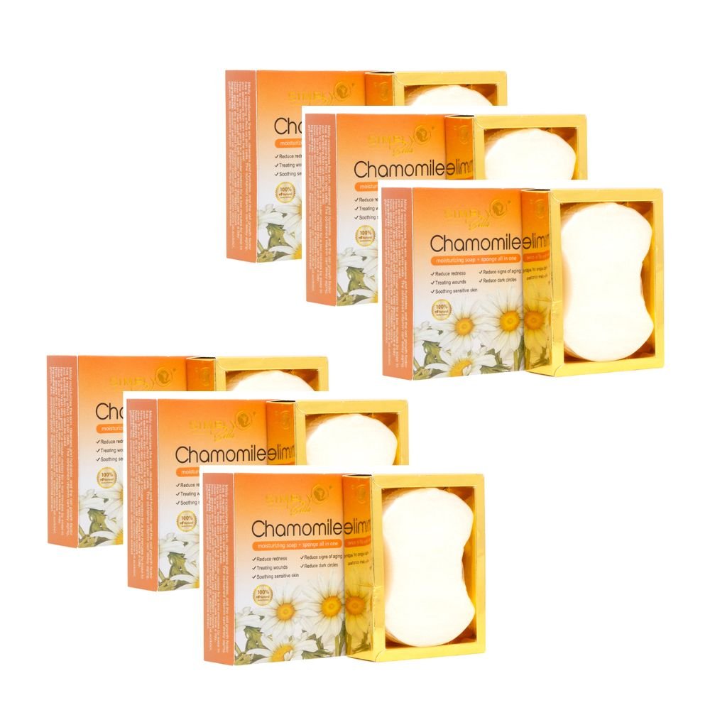 Simply Bella - Chamomile Moisturizing Soap + Sponge W - G - 03 - TRUECOLOR WHOLESALE