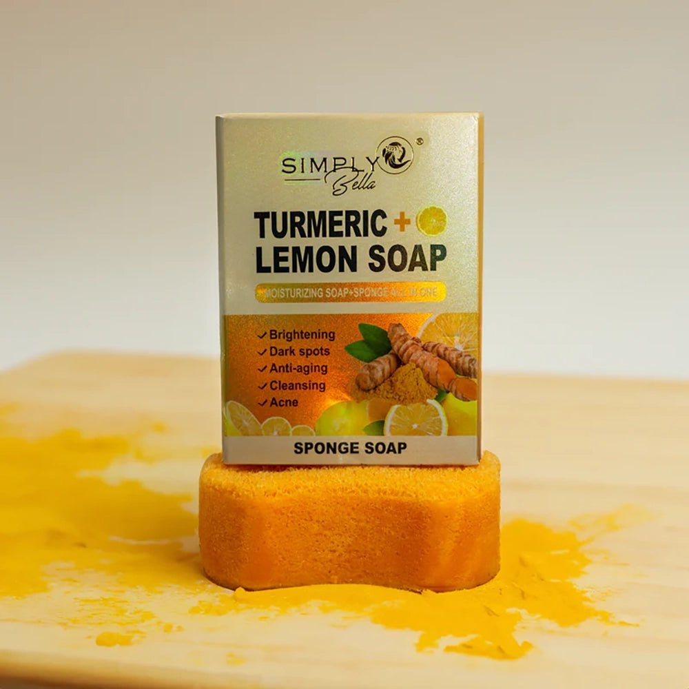 Simply Bella - Turmeric + Lemon Soap (Jabon) W - G - 04 - TRUECOLOR WHOLESALE