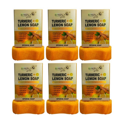 Simply Bella - Turmeric + Lemon Soap (Jabon) W - G - 04 - TRUECOLOR WHOLESALE