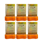Simply Bella - Kojic Acid & Vitamin C Skin Brightening Sponge Soap (Jabon) W - G - 03 - TRUECOLOR WHOLESALE