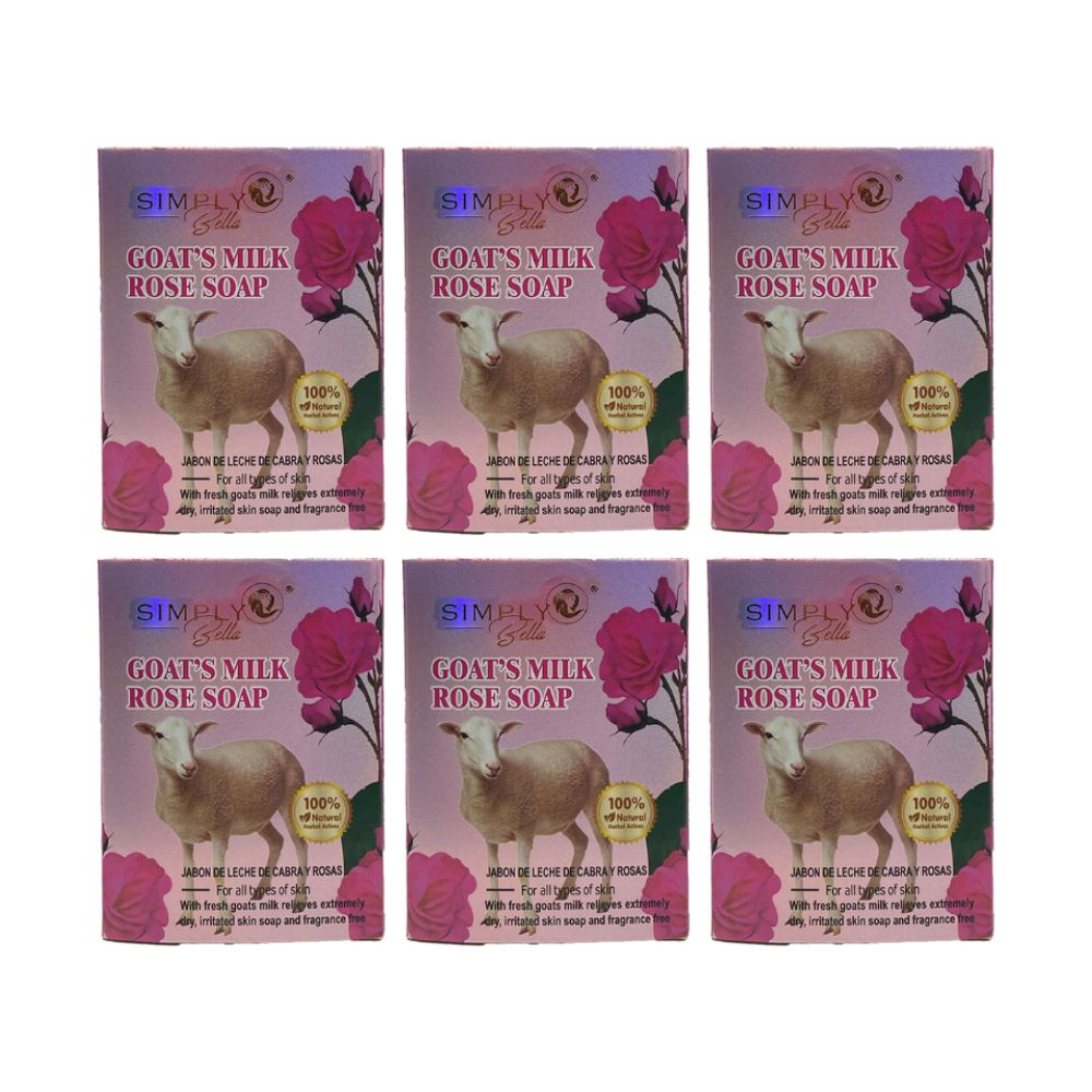 Simply Bella - Goat`s Milk Rose Soap W - G - 03 - TRUECOLOR WHOLESALE