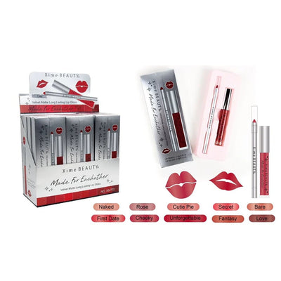 Xime Beauty - Made For Each Other Lip Gloss - Lip Liner - TRUECOLOR WHOLESALE