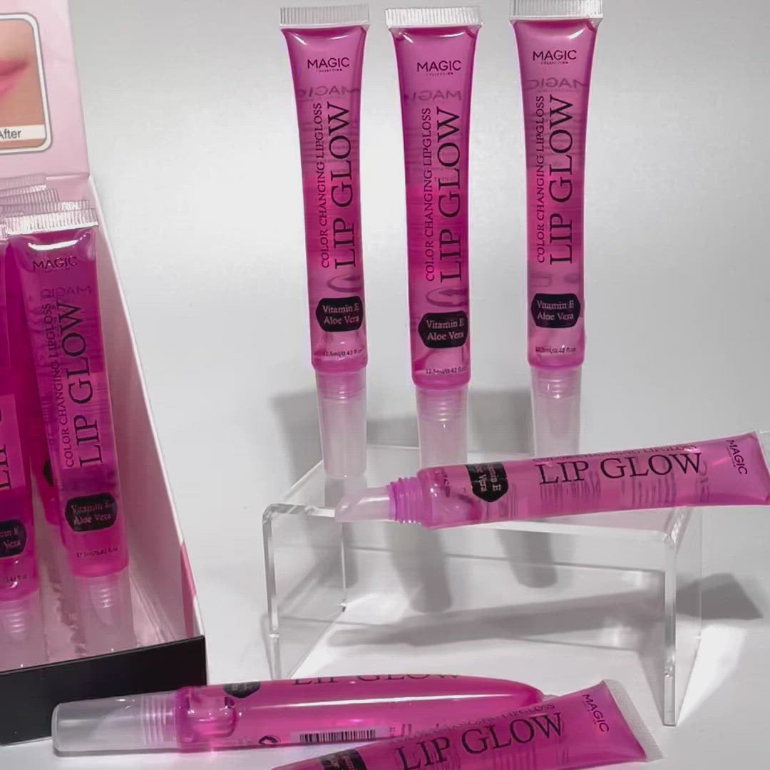 Load video: Magic - Lip glow color changing glossp