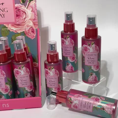 Load video: Beauty Creation - Roses Setting Spray