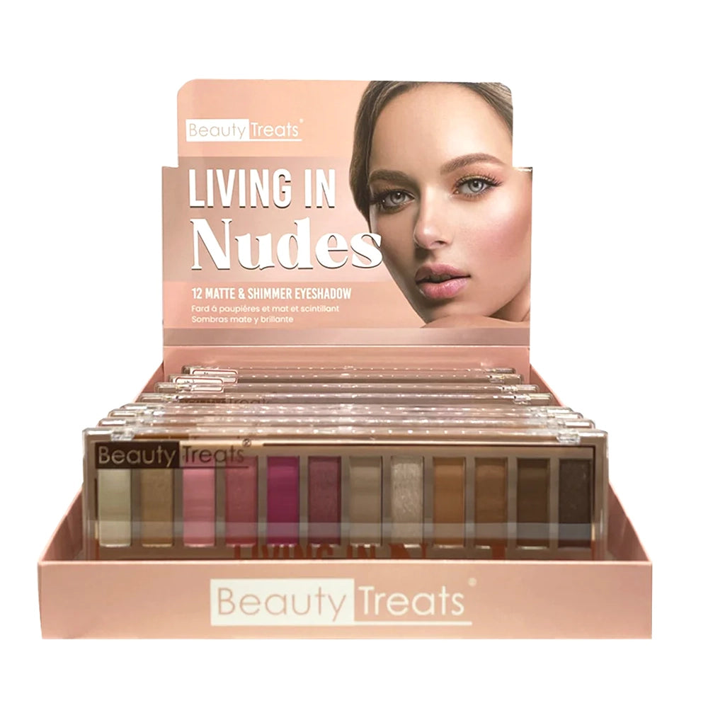 Beauty Treats - Living In Nudes Eyeshadow Palette