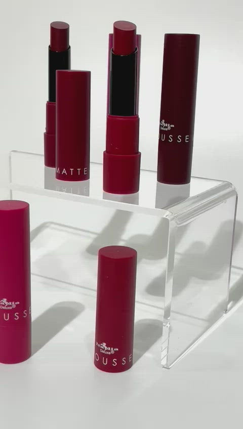 Load video: Italia Deluxe - Mousse Matte Lipstick - Top Five Set (7 options)