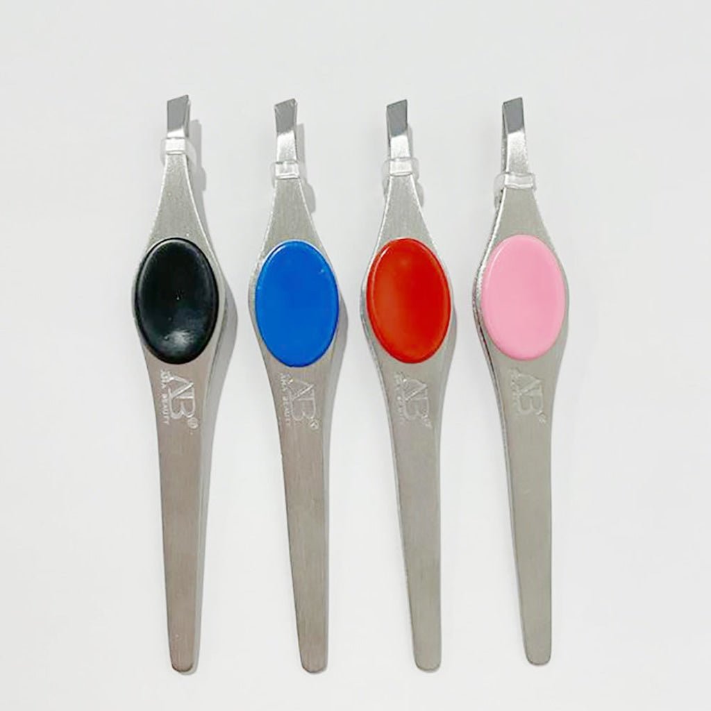 Ana Beauty - Slant Tip Tweezer Jar (AET0154) - TRUECOLOR WHOLESALE