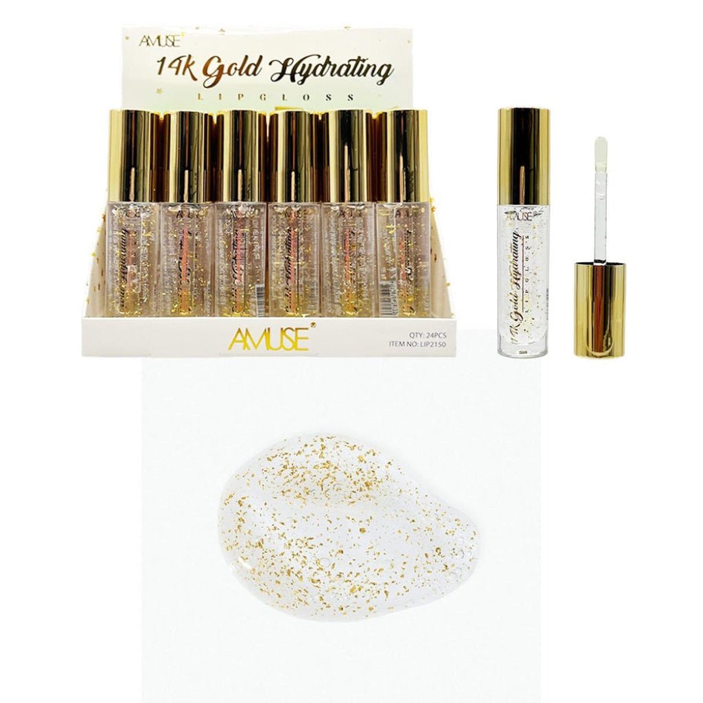 Amuse - 14K Gold Hydrating Lipgloss - TRUECOLOR WHOLESALE
