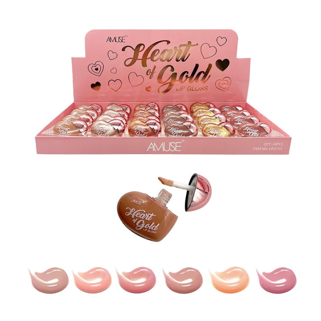 Amuse - Heart of Gold Lip Gloss - TRUECOLOR WHOLESALE