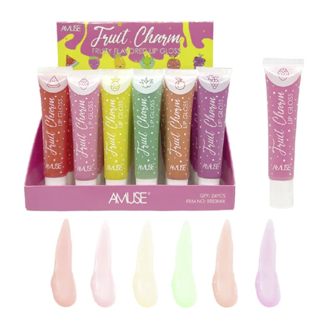 Amuse - Fruit Charm Fruity Flavored Lip Gloss - TRUECOLOR WHOLESALE