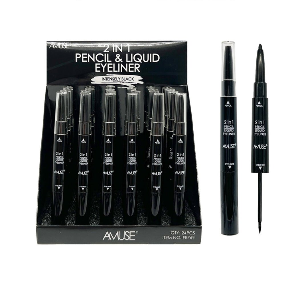 Amuse - 2 IN 1 PENCIL LIQUID EYELINER - TRUECOLOR WHOLESALE
