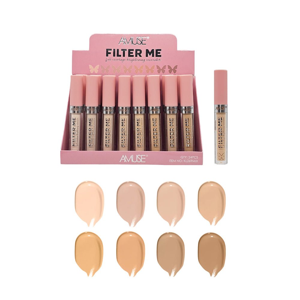 Amuse - Filter Me Full Coverage Brightening Concealer - TRUECOLOR WHOLESALE