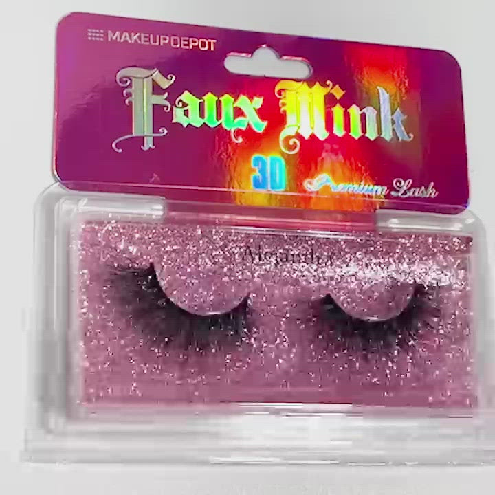 Load video: Makeupdepot - Faux Mink Lash 3D