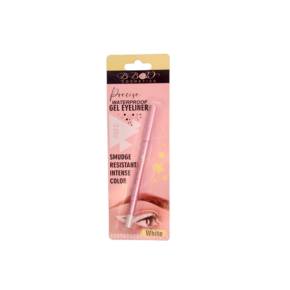 BB&W - Precise Waterproof Gel Eyeliner White - TRUECOLOR WHOLESALE